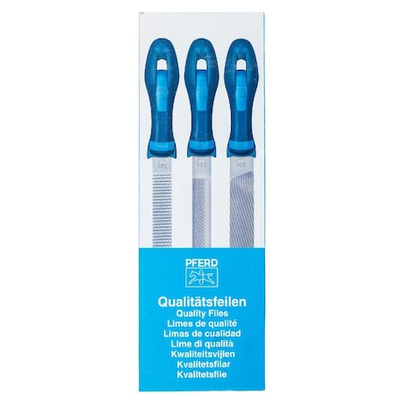 Pferd 16070 8in File Set 3 Pieces, Home/Hobby 16070-PFERD